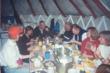 Dining yurt