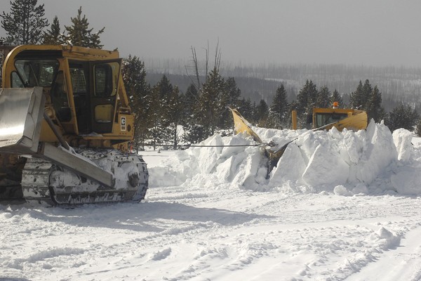 Plowing Four Feet of Snow