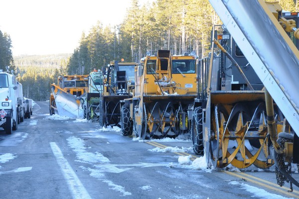 Yellowstone Park Road Plowing Equipment
