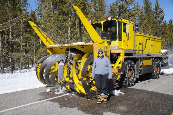 Yellowstone Park Road Clearing Snowblowers